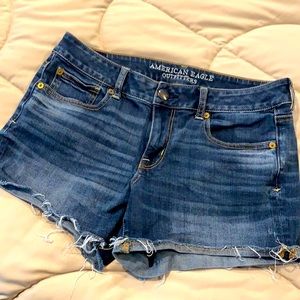 American Eagle Denim super stretch shorts